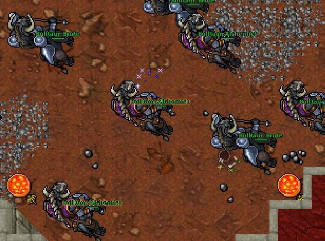 Bulltaur Lair route